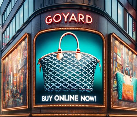 goyard in milan|where can you buy goyard.